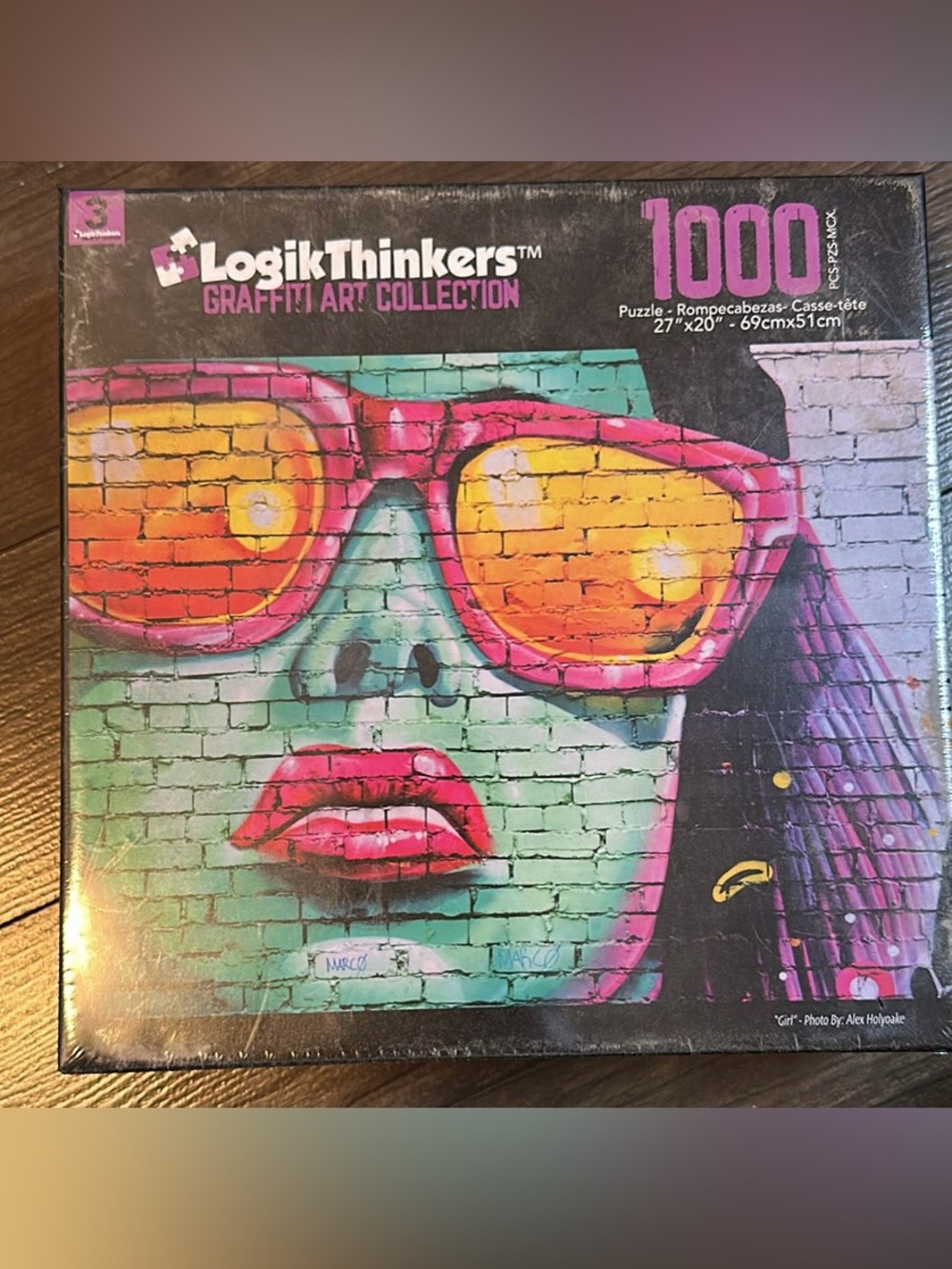 *Brand new, sealed* Logik Thinkers 1000pc Graffiti Art